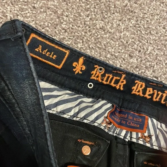 Size 24 skinny rock revival jeans - Picture 5 of 6